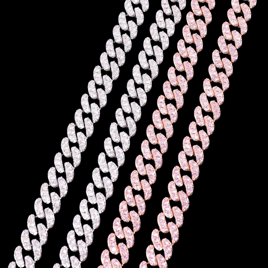 10MM Tennis Cut Stones Iced Out Diamond Bracelet