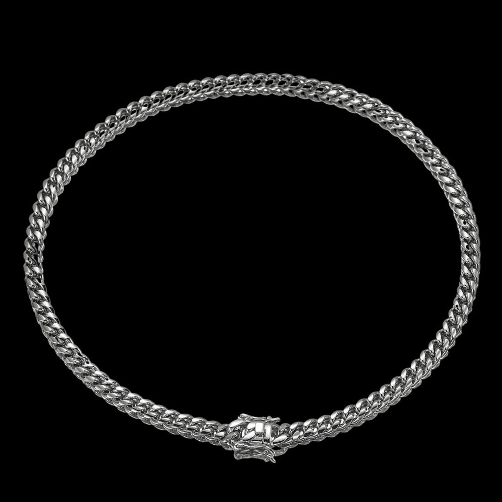 6MM-20MM Prong Box Clasp Luxury Stainless Steel Necklace Chain